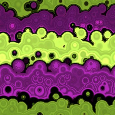 Kusursuz, sevimli, yuvarlak arka plan 