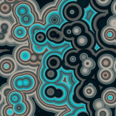 Kusursuz, sevimli, yuvarlak arka plan 