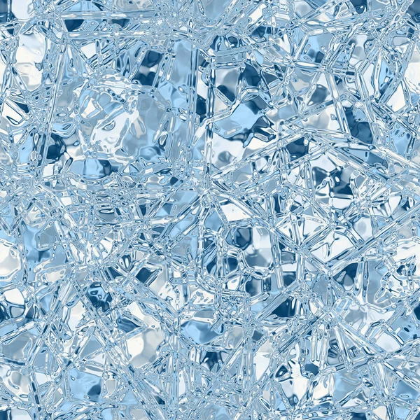 Seamless Crystal Glass Pattern — Stock Photo, Image
