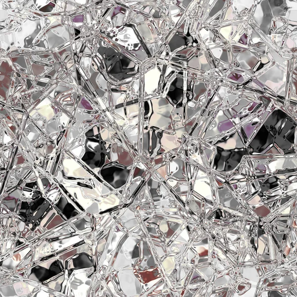 Padrão Vidro Cristal Sem Costura — Fotografia de Stock
