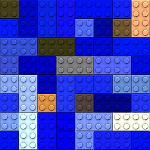 Bezešvé Pozadí Lego Cihly — Stock fotografie