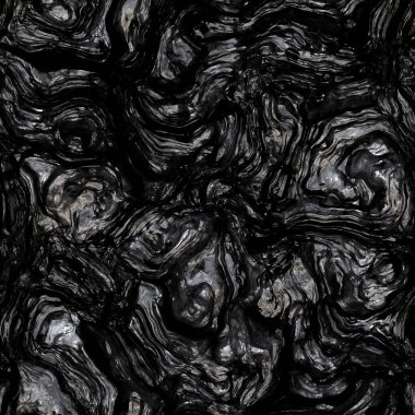 Kusursuz siyah obsidiyen desen  