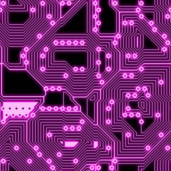 Elektronik Yüksek Teknoloji Modelinin Kusursuz Deseni — Stok fotoğraf