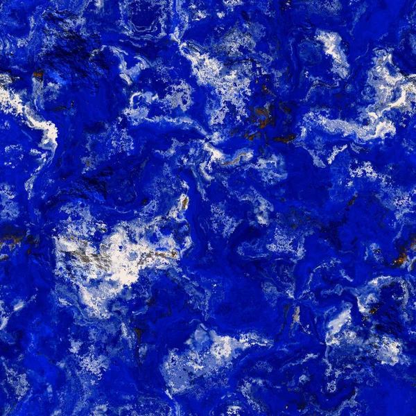 Padrão Sem Costura Azul Profundo Lapis Lazuli — Fotografia de Stock