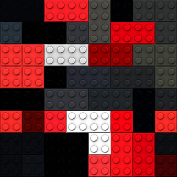 Fondo Sin Costuras Con Ladrillos Lego — Foto de Stock