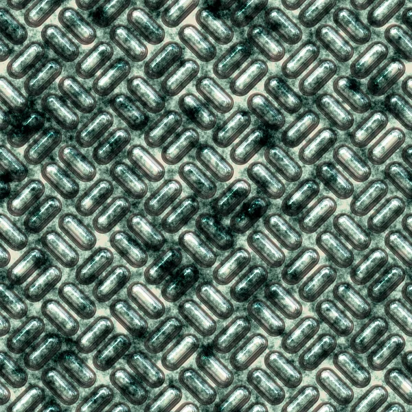 Seamless Rusty Bumped Metal Pattern — Stockfoto