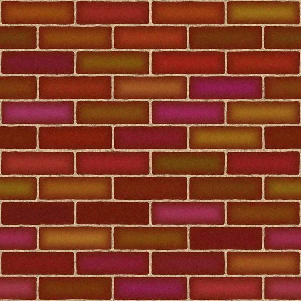 Seamless Pattern Brick Wall — Stock Photo, Image