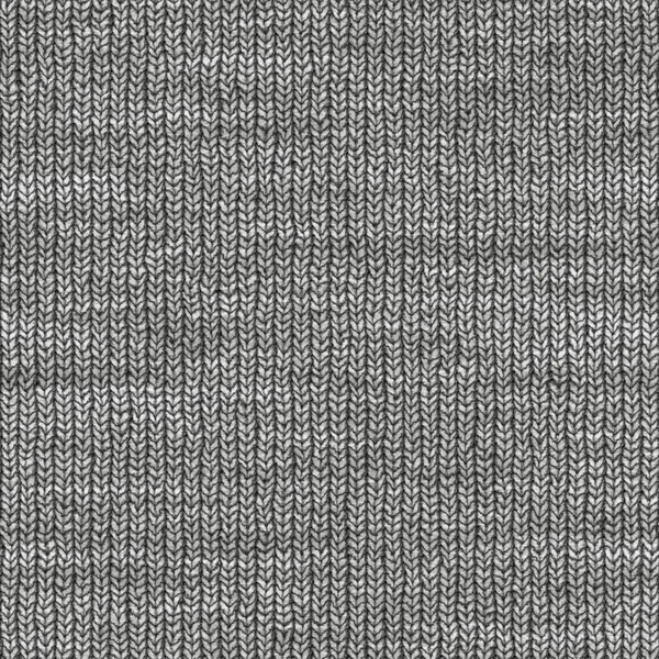 Seamless Grizzly Knitted Pattern — Stock Photo, Image