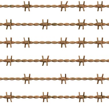 Dikenli tel eskrim arka planı