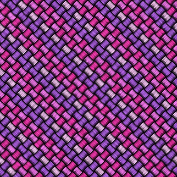 Seamless Rope Weave Pattern — Stock Photo, Image