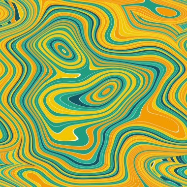 Kusursuz soyut dalga deseni  