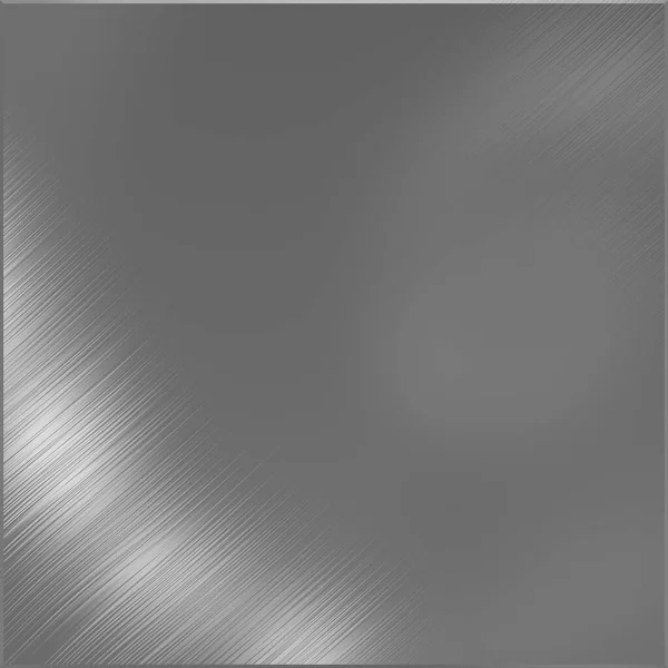 Brushed Metal Plate Background — Stock Photo, Image