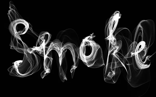 Smoke Cigarette Smoke Black — Stock Photo, Image