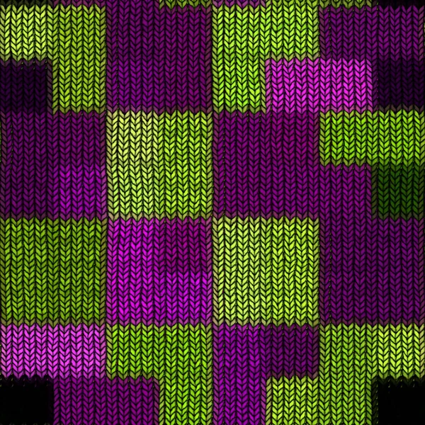Padrão Malha Geométrico Sem Costura — Fotografia de Stock