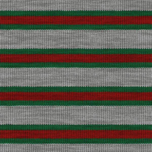Seamless Stripes Knitted Pattern — Stock Photo, Image