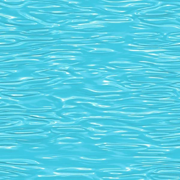 Nahtloses Hellblaues Wassermuster — Stockfoto