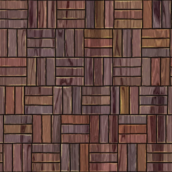 Seamless Wooden Parquet Pattern — Stock Photo, Image