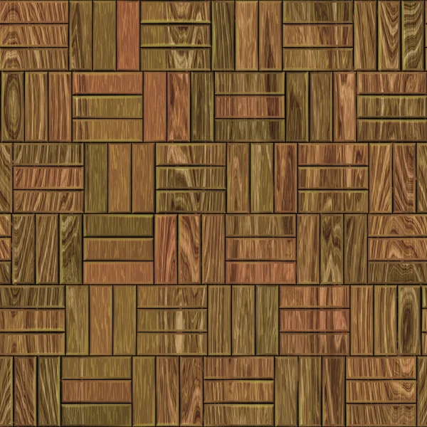 Seamless Wooden Parquet Pattern — Stock Photo, Image