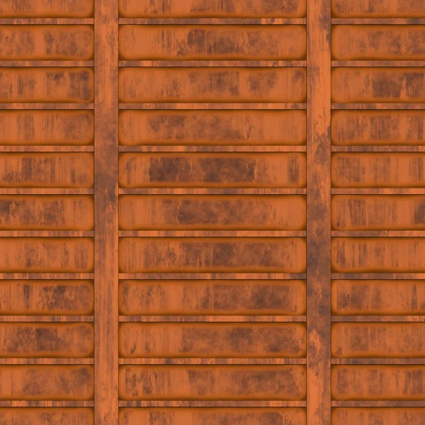 シームレス錆びないバルクヘッド金属パターン — ストック写真