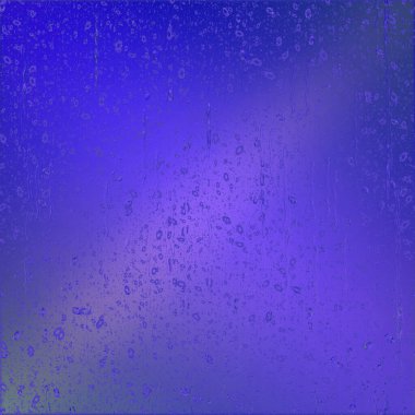 Yağmurlu menekşe cam deseni