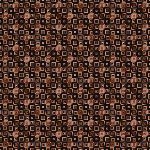 Copper Seamless Pattern Black — Stock Photo, Image