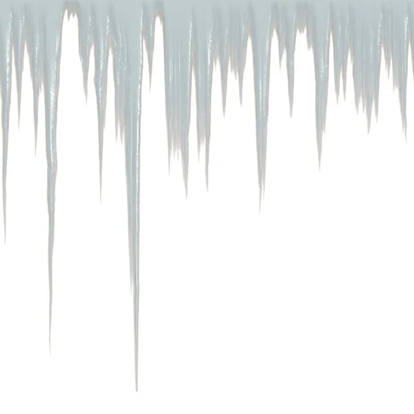 Fronteira Com Padrão Gelo — Fotografia de Stock