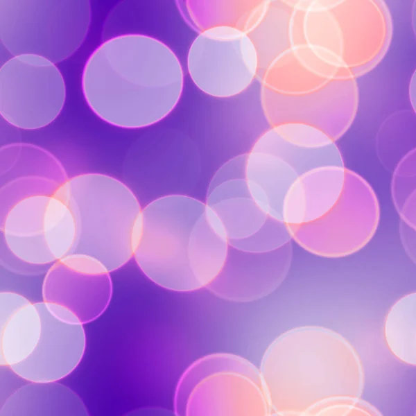 Sömlös Bokeh Effekt Med Violett Bakgrund — Stockfoto