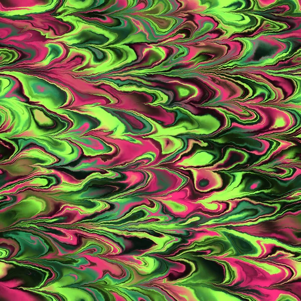 Continuous Marbling Paper Pattern — Stock Photo, Image