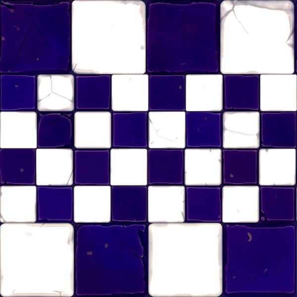 Repetir Padrão Mosaico Cerâmico — Fotografia de Stock