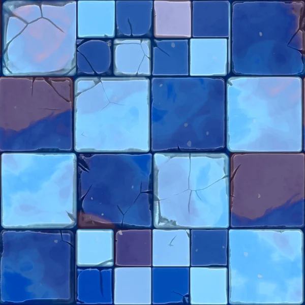 Repeating Ceramic Mosaic Pattern — Stock Photo, Image