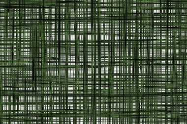 Soyut yeşil kare pleksus  