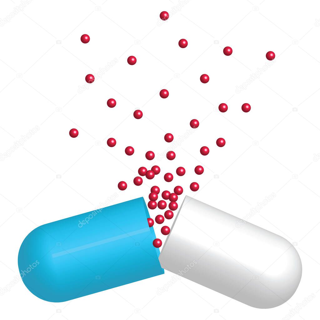 Contents of medicinal capsules
