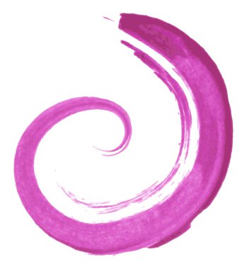 Tasarım projesi - vektör illüstrasyonu için boya lekesi