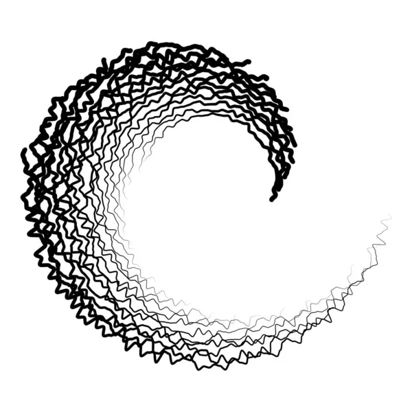 白色背景中的Grunge涡旋 矢量图解 — 图库矢量图片