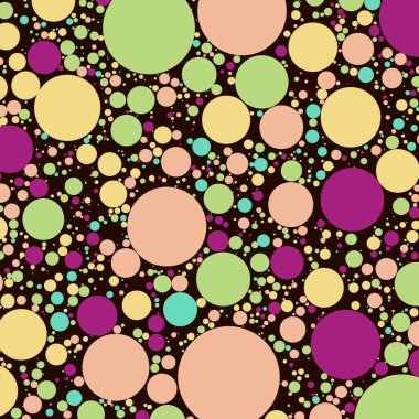 Çemberler arka plan - vektör illüstrasyonu 