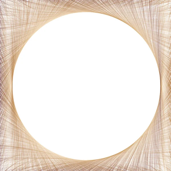 Cadre Réseau Rond Illusion Vectorielle — Image vectorielle