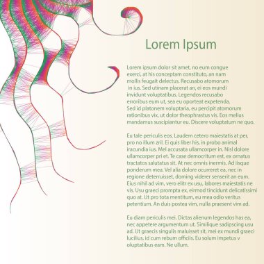 İş şablonu - soyut hasır yapısı - vektör illüstrasyonu 