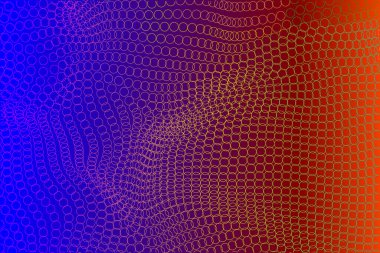 Soyut posta dalgaları - vektör illüstrasyonu 