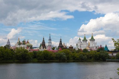 Kremlin 'in Izmaylov Kültür ve Eğlence Kompleksi' ndeki panoramik görüntüsü