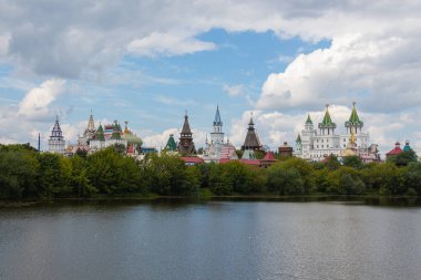 Kremlin 'in Izmaylov Kültür ve Eğlence Kompleksi' ndeki panoramik görüntüsü