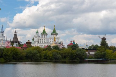 Kremlin 'in Izmaylov Kültür ve Eğlence Kompleksi' ndeki panoramik görüntüsü