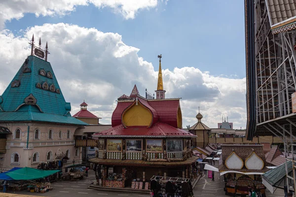 Moscow Russia Sierpnia 2020 Kreml Kompleksie Kulturalno Rozrywkowym Izmaylov — Zdjęcie stockowe
