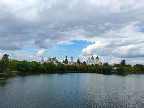Panoramautsikt Över Kreml Izmaylov Kultur Och Underhållningsanläggning — Stockfoto