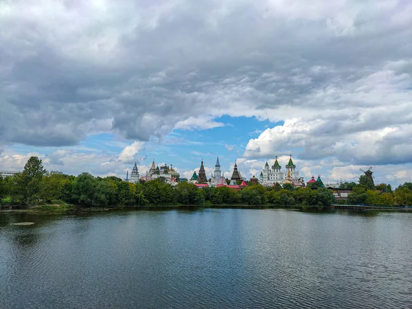 Vista Panorâmica Kremlin Complexo Cultural Entretenimento Izmaylov — Fotografia de Stock