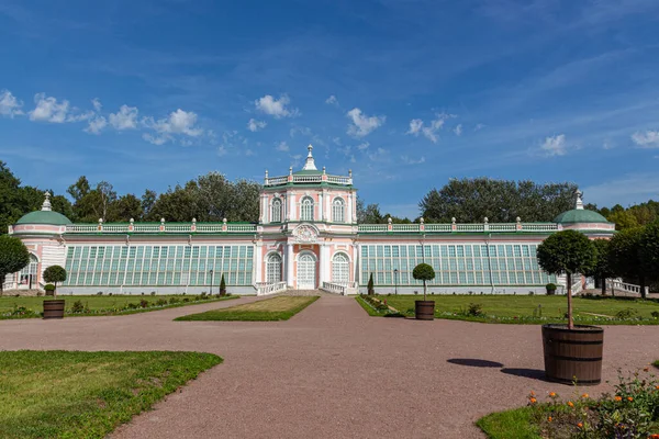 Vista Orangerie Kuskovo Manor Finca Del Conde Sheremetev Conjunto Arquitectónico — Foto de Stock