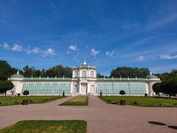 Utsikt Över Orangeriet Kuskovo Herrgård Gården Greve Sheremetev Xviii Talets — Stockfoto