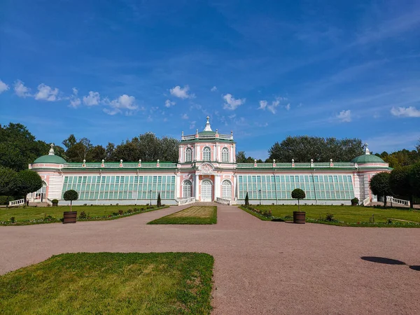 Utsikt Över Orangeriet Kuskovo Herrgård Gården Greve Sheremetev Xviii Talets — Stockfoto