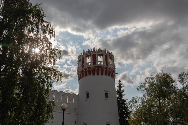 Paredes Torre Convento Novodevichy Património Mundial Unesco — Fotografia de Stock
