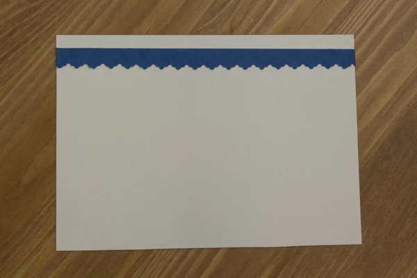 Blank card mock - Stock-foto