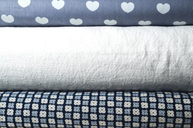 hareketli arka plan görüntüsü olarak renkli kumaş rulo